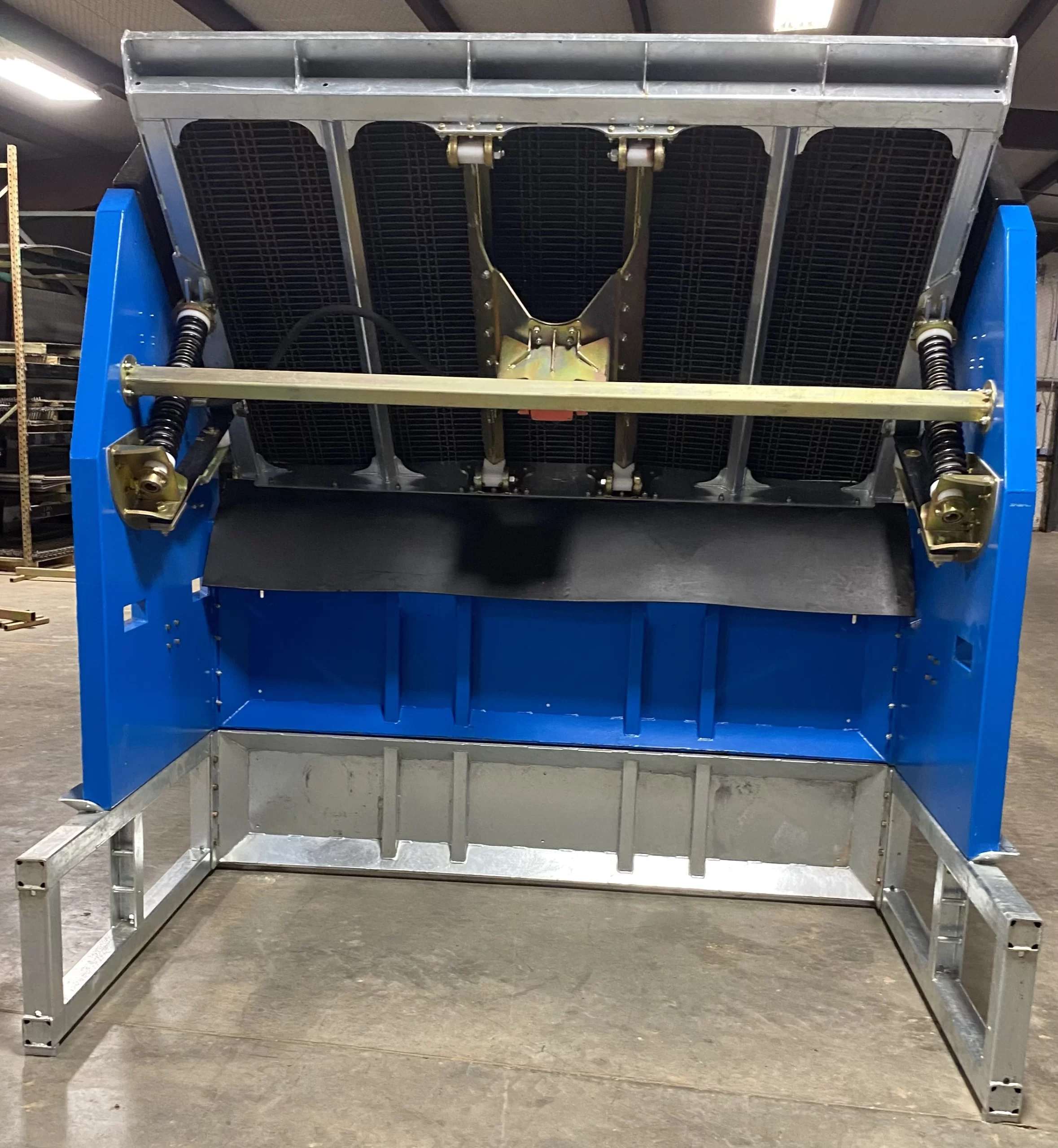 vibratory screener pack is shielded